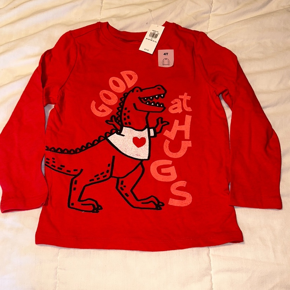 NWT-Old Navy Dino Hugs Shirt